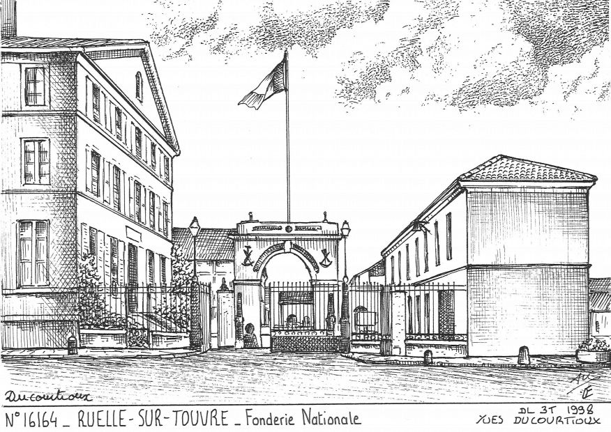 N 16164 - RUELLE SUR TOUVRE - fonderie nationale